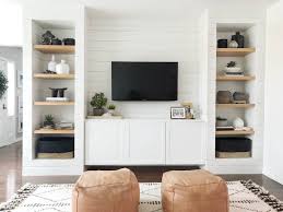 Each set contains some chairs and a table. 12 Stylish Ideas For Decorating Around A Tv Set Tlc Interiors