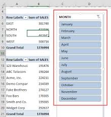 Connect Slicers To Multiple Excel Pivot Tables Myexcelonline