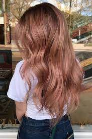 Although platinum blonde and rose gold sound like they would be a lot to handle when combined, this shade is actually so soft and wearable. Rose Gold Hair Colour Ideas How To Get The Trend Glamour Uk