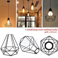 Nordic Metal Geometric Pendant Chandelier Ceiling Light Shade Retro Lamp Shades Wish
