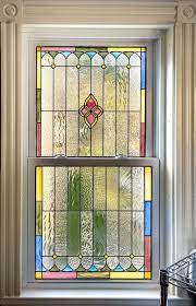 Stained Glass Window W 420 Teardrops