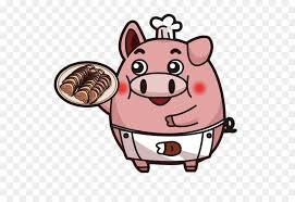 Anak babi hewan lucu daging daging babi pertanian tabungan celengan uang babi. Pig Cartoon