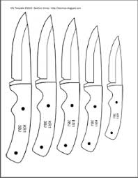 Attached project to the patent of the wood's rotary knife. Diy Knifemaker S Info Center Knife Patterns