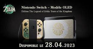 Nintendo Switch OLED édition The Legend of Zelda - Tears of the Kingdom : où l'acheter ? - Le CrocoDeal
