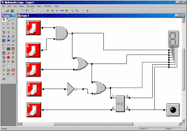 digital logic circuit design simulator