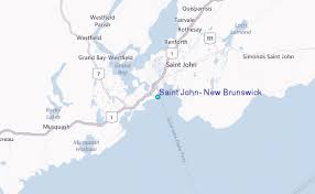 Saint John New Brunswick Tide Station Location Guide