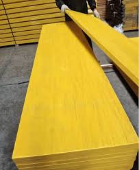 3 ply yellow shuttering plywood panel