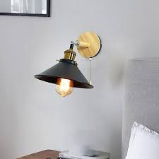 Wall Light Wall Sconce With Pull Chain