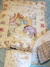 pooh nursery baby crib set