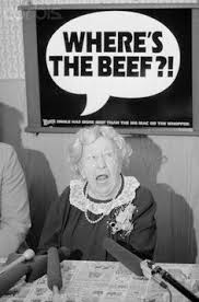 Image result for where's the beef