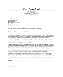 Teacher Cover Letter Example 9 Free Word Pdf Documents Download