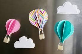 diy cute paper hot air balloons karen