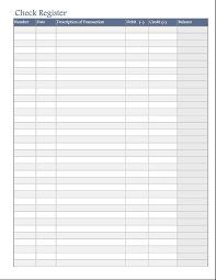 Pin By Shawn Smith On School Check Register Printable