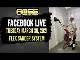 ames facebook live the flex sander