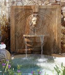 Marble Fountains Marble Lion Wall