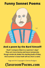 funny sonnet poems and how to write a