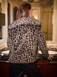 Shein Leopard Print Fuzzy Coat Shein Uk