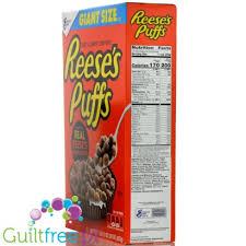 reeses puffs giant cereal 822g cheat meal