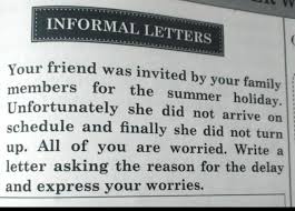 letter informal informal letters