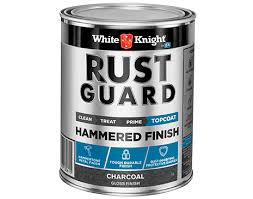 White Knight Rust Guard Hammered Finish