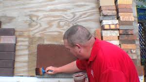 I ask because i have these stairway mortar issues on 6 rows of brick verneer however, no. Brick Clips Staining Block Youtube