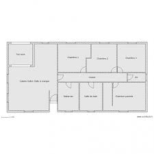 maison 150m2 plan dessiné par seb064