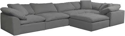L Shaped Sectional Sofa With Ottoman
