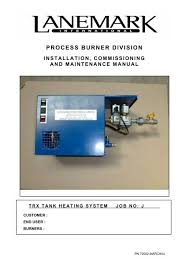 trx burner manual pdf lanemark