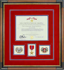 custom framed military medals and