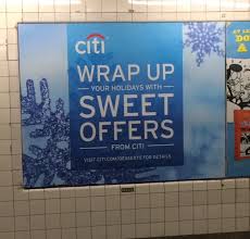 Maybe you would like to learn more about one of these? Sweet Citi Offers To Run Up Your Credit Card Debit Subwayads Ads On The Subway