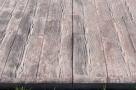 How Much Is Wood Stamped Concrete