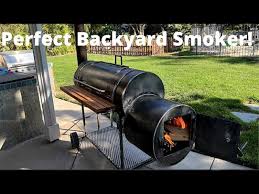 perfect backyard smoker build diy