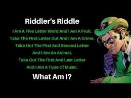 I am essential to creation, and i surround every place. 7 Best Riddles By The Riddler Can You Solve These Riddles