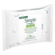 simple micellar cleansing wipes 25 ct