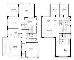 The house with two floor. Home Design Modern 2 Story House Floor Plans Shabchic Style Regarding 2storyhouseplans Double Storey House Plans Two Storey House Plans Beach House Plans