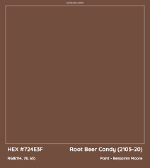 Benjamin Moore Root Beer Candy 2105 20