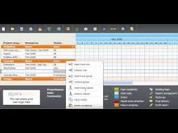 Toms Planner Gantt Chart Software Faster Than Excel Easier Than Ms Project