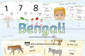 Your child will also love these color by numbers and connect the dot worksheets. Free Bengali English Dual Language Printable Early Years Eyfs Preschool Resources Display Activities Little Owls Resources Free