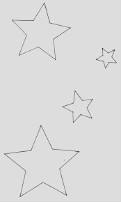 Klassische sternvorlagen mit 6 zacken. Ausmalbild Stern Gross