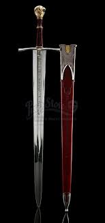 Was hoping to find out what type of sword Rhindon is from the Chronicles of  Narnia? And if there are any good quality reproductions out there, I  couldn't find any :/ :