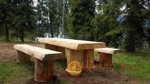 Ново в категорията дървени пейки с маса за ресторанти производство на дървени пейки с маса по поръчка дървени пейки с маса. Drveni Masi I Pejki Emsien 3 Ood