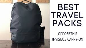 best travel packs opposethis invisible