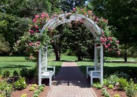 A tunnel type arched trellis is amazing, especially when there are delicious fruits, veggies and pretty flowers hanging from it. How To Make A Rose Trellis Gorgeous Garden Diy