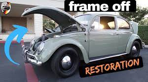 1965 vw beetle 8 year restoration