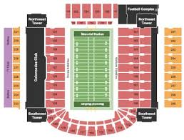Memorial Stadium Tickets And Memorial Stadium Seating Chart