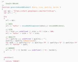 Javascript Google Qr Code Codepad
