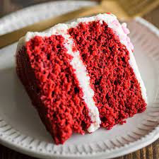 Small Red Velvet Cake gambar png