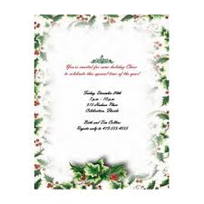 christmas party invitation 8 template