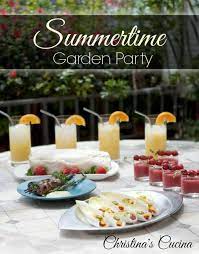 A Summertime Garden Party Easy Summer