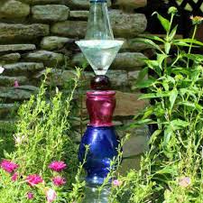 Easy Diy Glass Garden Art Totem